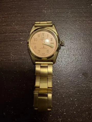 바그워치 vague watch 버블백 골드 새상품급