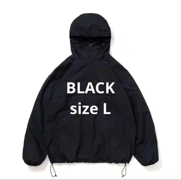 everyone compact anorak (BLACK) L