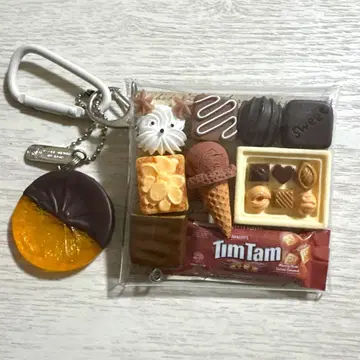 가챠 파우치 팀탐 강아지 초콜릿 오랑제트