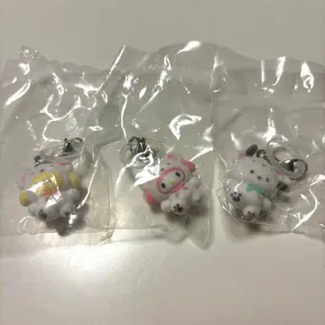 산리오 포근포근 스노우 메지루시 액세서리