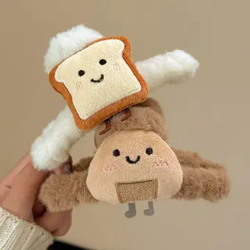 식빵과 오니기리 헤어 액세서리