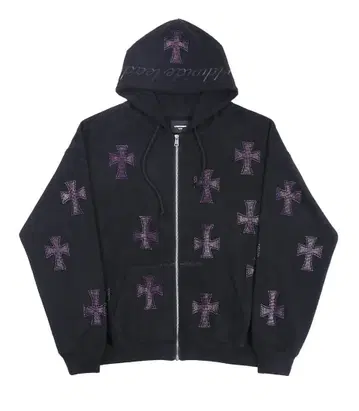 unknown london/purple/후드티 M