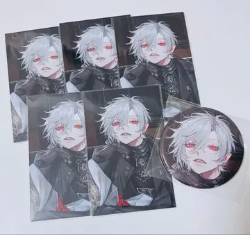 니지산지 쿠츠하 캔뱃지/사진풍 카드