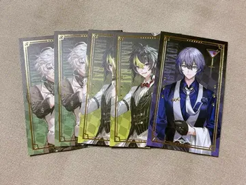 니지산지 애니메이트 카페 금박 카드 아니카페 코야나기 이나미 무라쿠모