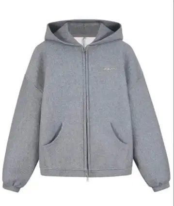 ANDWANG Kirakira zip up (gray)02