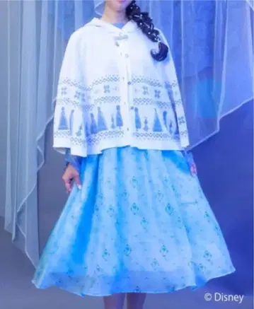 엑시즈팜 디즈니 콜라보 안나 원피스