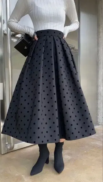 BIRTHDAY BASH 도트 스커트