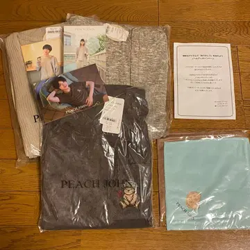 PEACH JOHN 마츠시마 소우 군 콜라보 룸웨어 3종