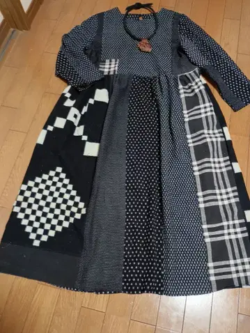 빈티지 원단 리메이크 원피스