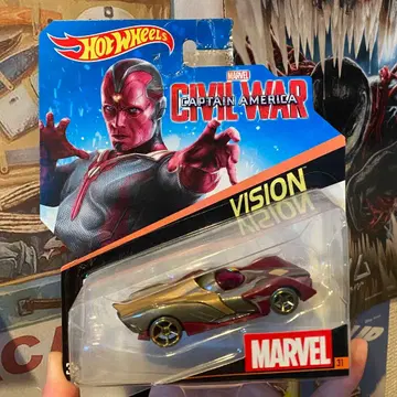 [ 초레어 ] 핫휠 시빌 워 비전 Hot Wheels 마블
