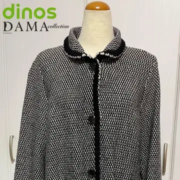 dinos DAMA 캐시미어 x 울 니트 코트