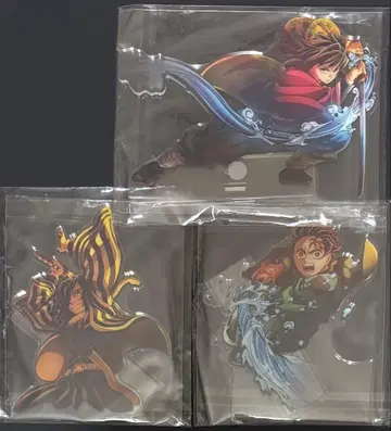 귀멸의 칼날 키 비주얼 아크릴 스탠드 기유 탄지로 이구로