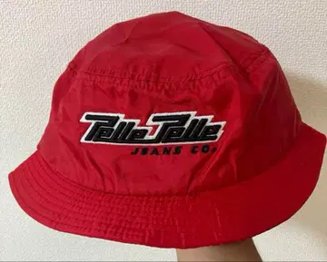 초레어 pelle pelle 버킷햇 빨간색 HIPHOP B-BOY