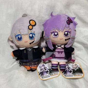 11 유즈키 유카리 & 키즈나 아카리 푸리케 오스와리 봉제 인형