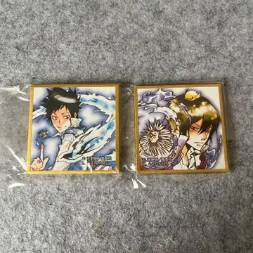 아마노 아키라 전시회 히바리 쿄야 야마모토 다케시 가챠가챠 콩가챠 색지