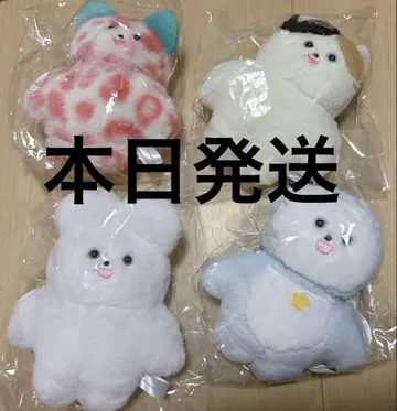 요리 마스터 요피짱 마스코트 봉제 인형 전 4종 세트