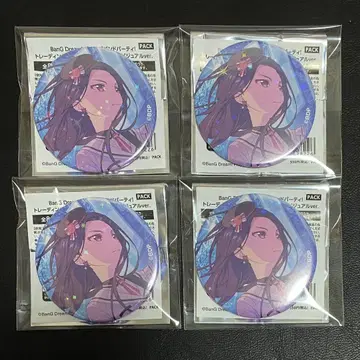 뱅드림 2025년 키 비주얼 ver. 레이야 캔뱃지 4점