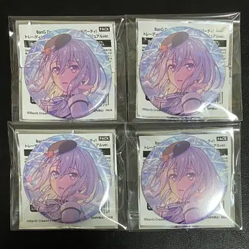 뱅드림 2025년 키 비주얼 ver. 쿠라타 마시로 캔뱃지 4점