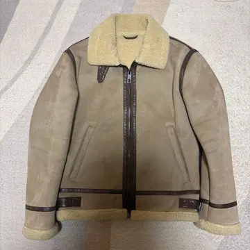 ZARA 페이크 무스탕 B3 자켓 S