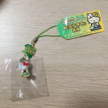지역 한정 키티 노자와나 2004 신슈 끈 스트랩 키링