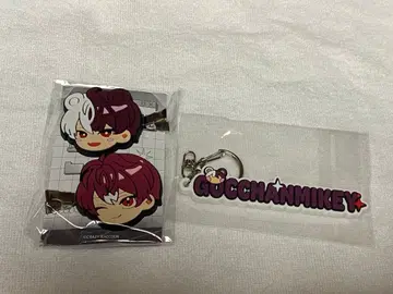 CrazyRaccoonCR 스토어 헤어 클립 네임 키링 봇짱