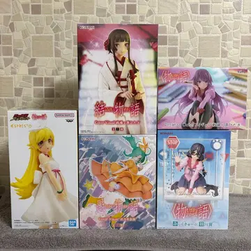 모노가타리 시리즈 피규어 세트 5점