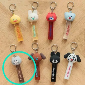 LOWRYS FARM mojojojo 립 캡 참 GRY 고양이