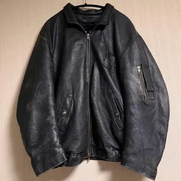 프랑스군 가죽 자켓