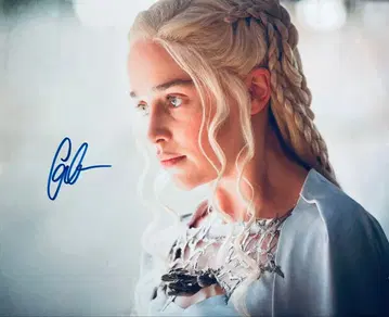 게임 오브 스론즈 에밀리아 클라크 친필 사인 사진 i2