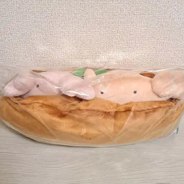 카니에 새우 개 봉제 인형