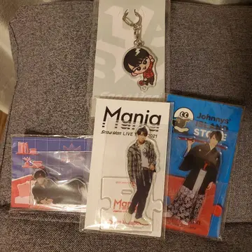 SnowMan 미야타테 료타 아크릴 스탠드 아크릴 키링 세트