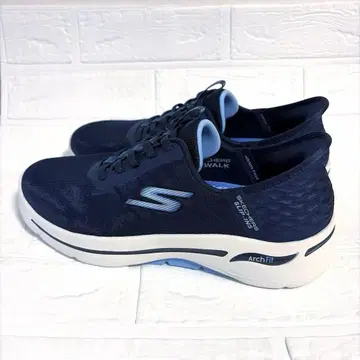 스케쳐스 슬립인즈 아치핏 와이드 스니커즈 백 포함