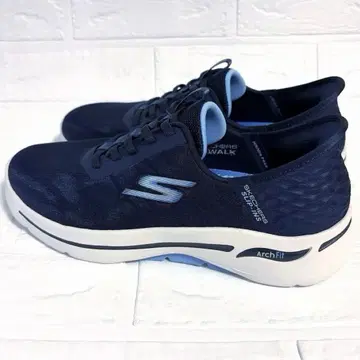 스케쳐스 슬립인즈 아치핏 와이드 스니커즈 백 포함