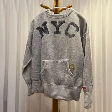 JACKSONMATISSE 잭슨마티스 데미지 가공 맨투맨