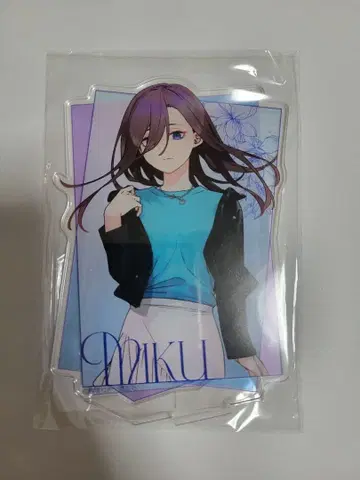 스퀘어 아크릴 스탠드 GOTO AKIBA 5등분의 신부 미쿠 새상품