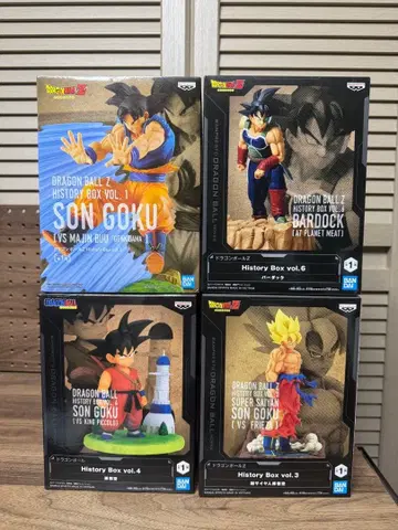 드래곤볼 히스토리 박스 4종SET [ 미개봉 새상품 ]
