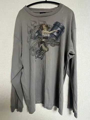 Harley-Davidson 그래픽 긴팔 셔츠 XL
