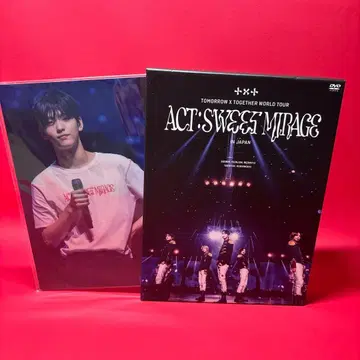 TXT ACT: SWEET MIRAGE 초회 한정판 DVD