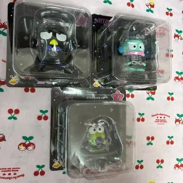산리오 할로윈 복권 피규어 3종 세트