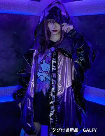 택 포함 새상품 GALFY 트리플 콜라보 후드티