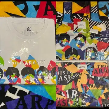 아라시 THISIS ARASHI 에코백 클러치백 티셔츠