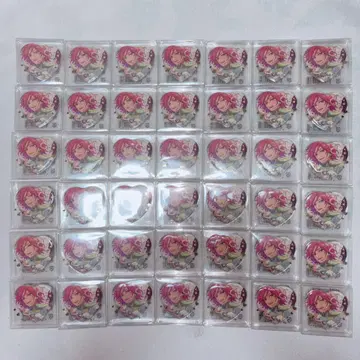 오우카와 코하쿠 화이트데이 하트 캔뱃지 42개