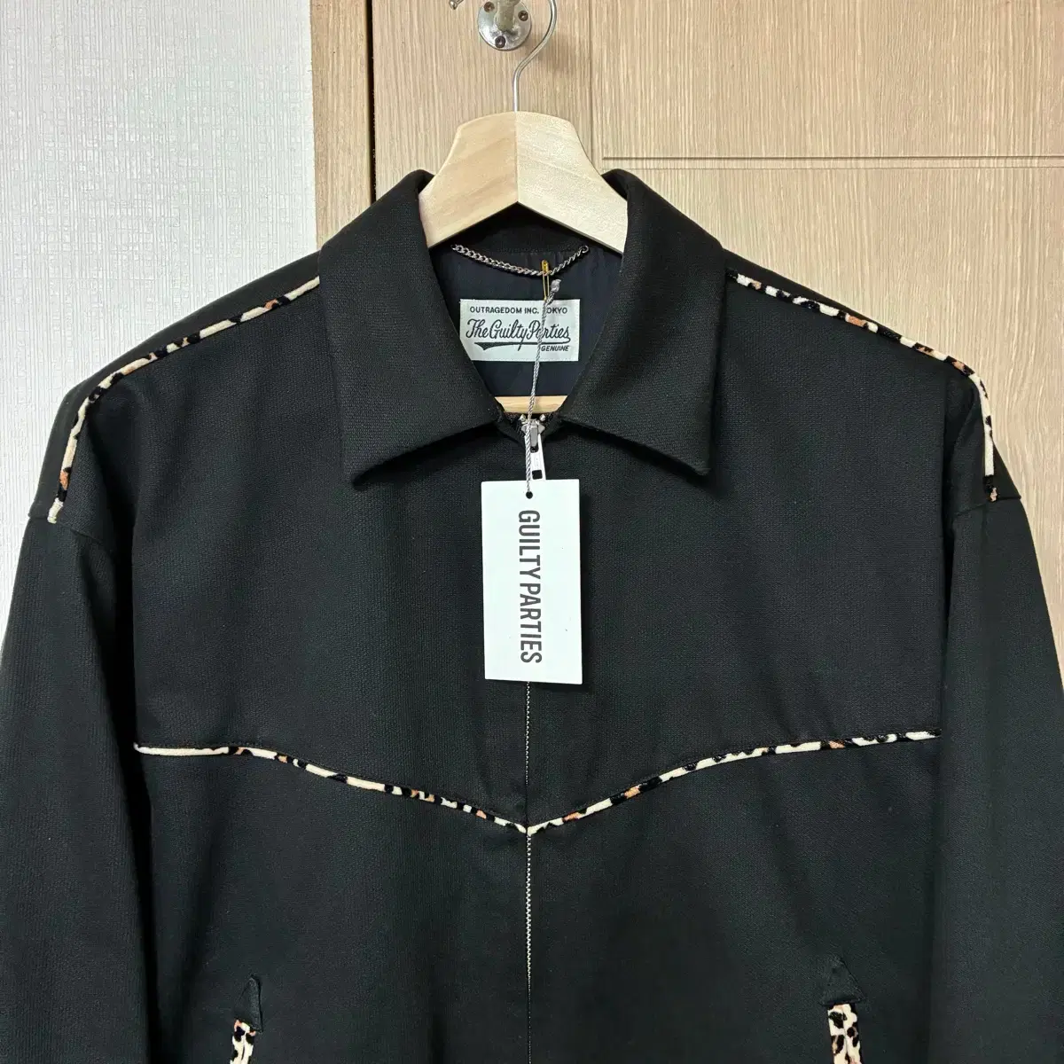 WACKOMARIA 24SS LEOPARD WESTERN JACKET Western Jacket 24SS-WMO