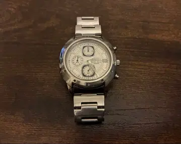 SEIKO 세이코 크로노그래프 손목시계 실버
