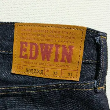 EDWIN 505ZXX 레귤러 스트레이트 셀비지 데님 W33