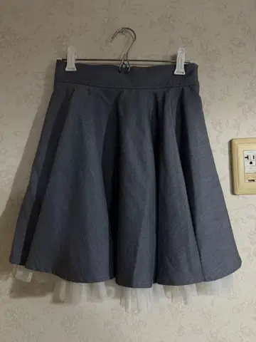 F i.n.t 핀트 ] 밑단 튤 서큘러 미니 스커트 즉시 구매