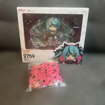 넨도로이드 2759 하츠네 미쿠 블랙 마네키 미쿠 Ver. 특전 포함