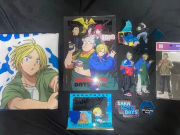 SAKAMOTODAYS 사카데이 아사쿠라 신 아크릴 스탠드 타월 피규어