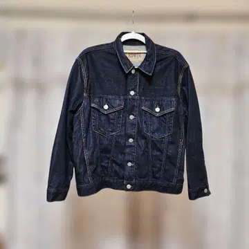 EDWIN 다크 블루 데님 자켓