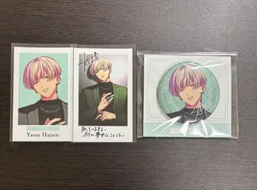 연하준 벌스데이 굿즈 2025 캔뱃지 폴라로이드풍 미니 브로마이드